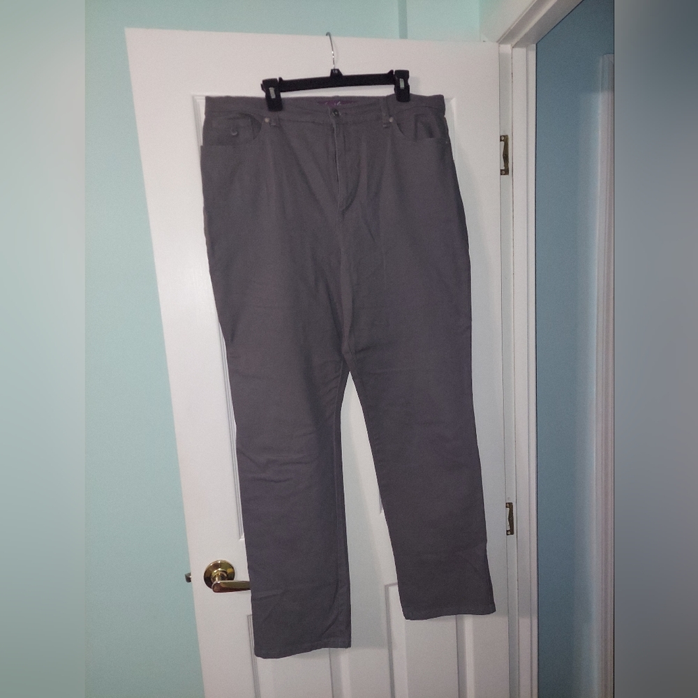 Gloria Vanderbilt jeans grey 18 Tall